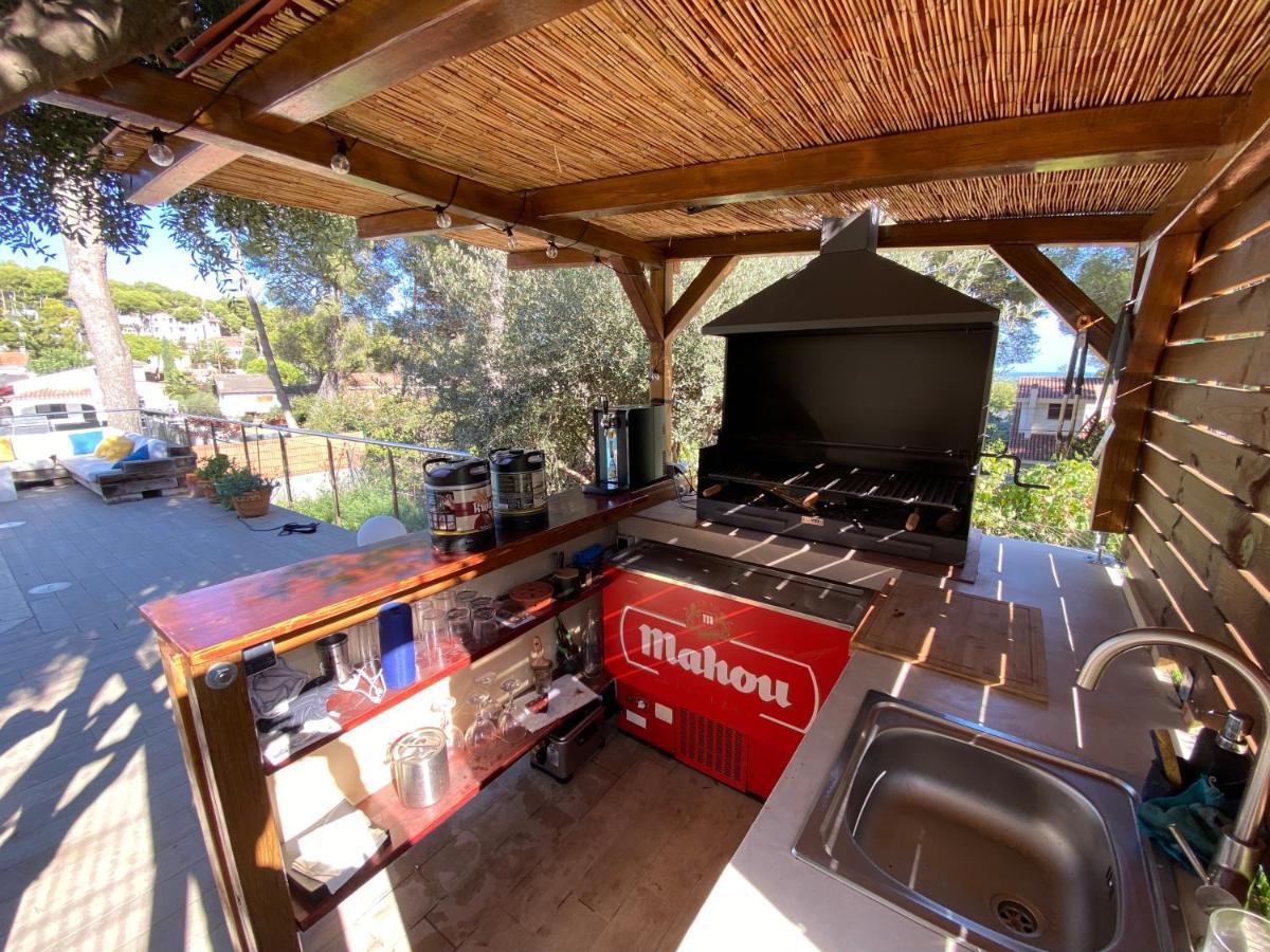 Villa Bella Vista Castelldefels Ngoại thất bức ảnh
