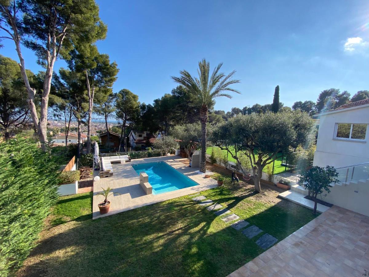 Villa Bella Vista Castelldefels Ngoại thất bức ảnh