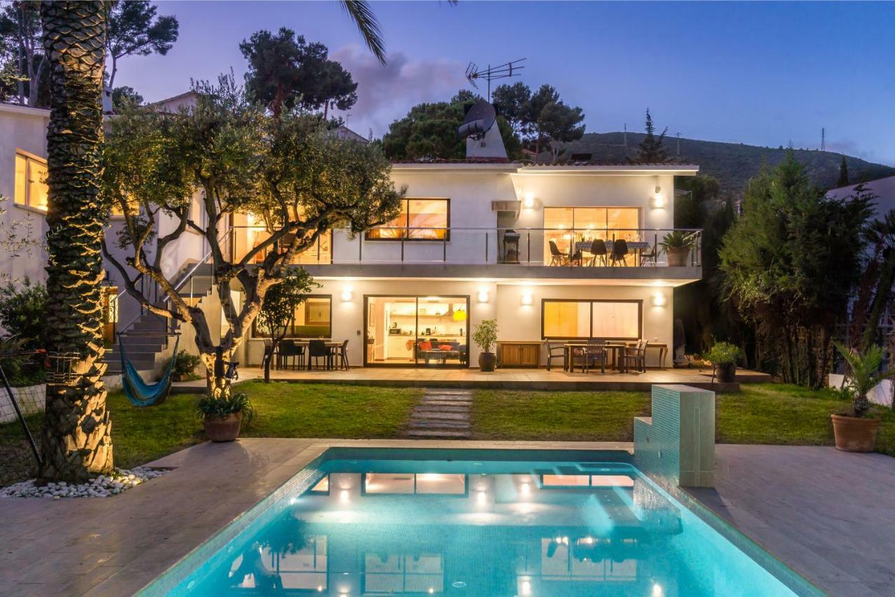 Villa Bella Vista Castelldefels Ngoại thất bức ảnh